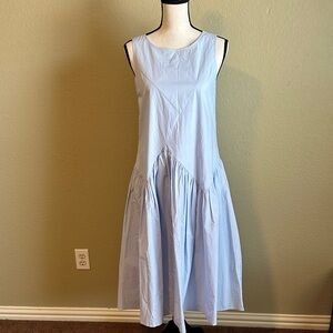 **New Without Tags** Pretty Light Blue Sleeveless Dress